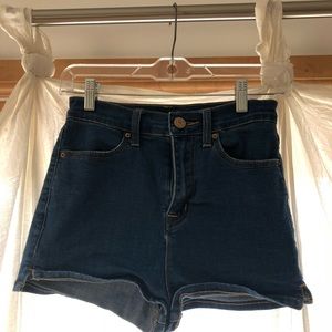 BDG denim shorts